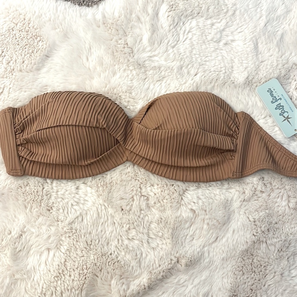Luli Fama River Dance push up bandeau bikini  top
